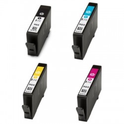 HP 903 Full Set- Black, Cyan, Magenta, Yellow Cartridges